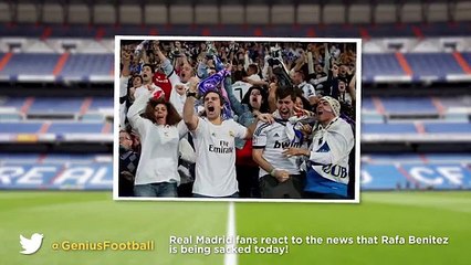 Rafa Benitez SACKED by Real Madrid - Internet Reacts