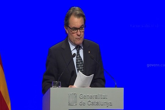 Mas convocará elecciones el lunes si no hay pacto