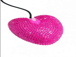 Популярный подарок на все случаи жизни - Мышка оптическая Сверкающее сердце в г. Магнитогорск