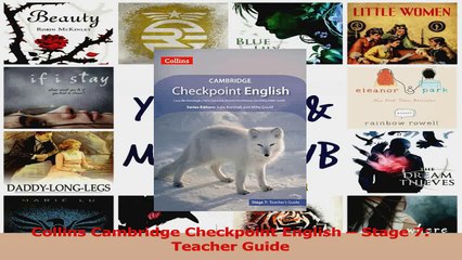 PDF Download  Collins Cambridge Checkpoint English  Stage 7 Teacher Guide PDF Online