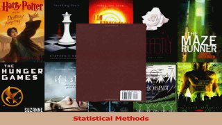 PDF Download  Statistical Methods PDF Online