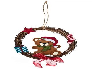 Роскошный и недорогой подарок на день рождения - Украшение для интерьера Венок с мишей в г. Магнитогорск