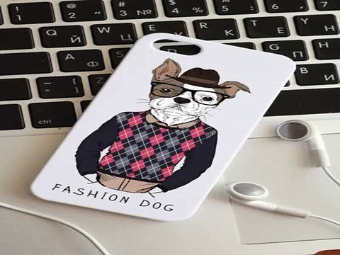 Вот это ВЕЩЬ! подарок на именины - Чехол для iphone 5/5S с вашим текстом Бульдог в г. Самара