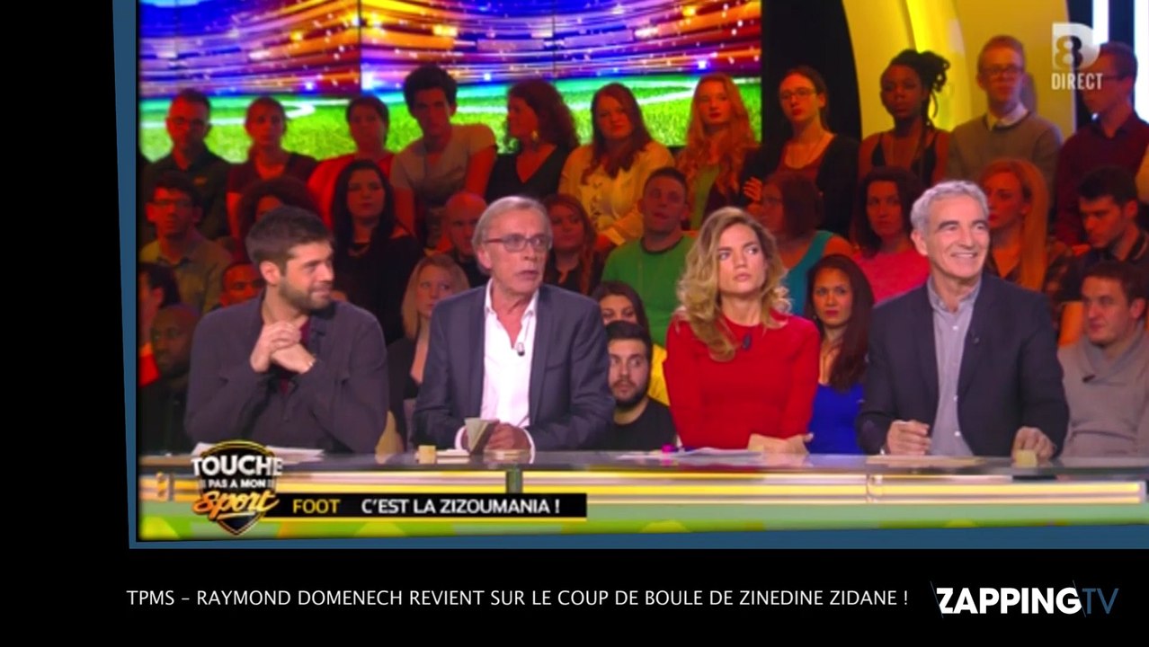 TPMS – Raymond Domenech revient sur le coup de boule de Zinedine Zidane !