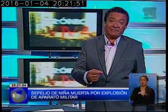 Crónica Viva - Fue enterrada la niña que murió tras jugar con explosivo militar en Ancón provincia de Santa Elena