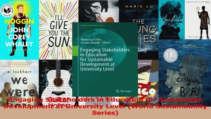 PDF Download  Engaging Stakeholders in Education for Sustainable Development at University Level World PDF Full Ebook