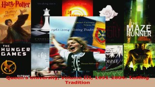 PDF Download  Queens University Volume III 16912004 Testing Tradition Download Full Ebook