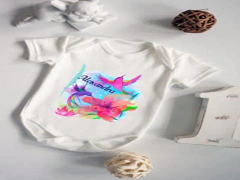 Купил отличный подарок на именины - Боди для малыша с вашим текстом Цветок в г. Владивосток