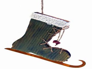 Недорогой подарок на именины - Сувенир Коньки в г. Белгород