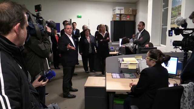 Amiens: première visite de Xavier Bertrand depuis son élection