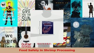 PDF Download  Food Safety in Shrimp Processing Download Online