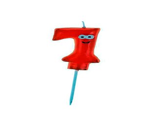 Отличный подарок на именины - Свеча для торта 7 в г. Нижний Новгород