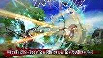 One Piece Burning Blood Trailer 3 ENGLISH SUB [OFFICIAL] Gear 4 Luffy & More Playable Char