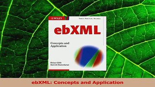 PDF Download  ebXML Concepts and Application Read Online