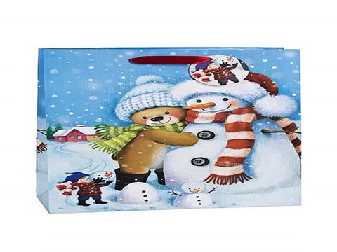 Наконец-то!Купил подарок на все случаи жизни - Пакет подарочный новогодний Новогодние объятия в г. Великий Новгород