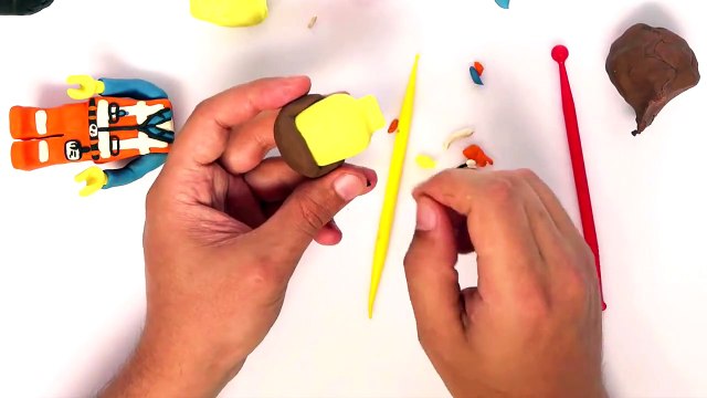 Lego Movie characters Play Doh Toys Pâte à Modeler Clay Plastilina