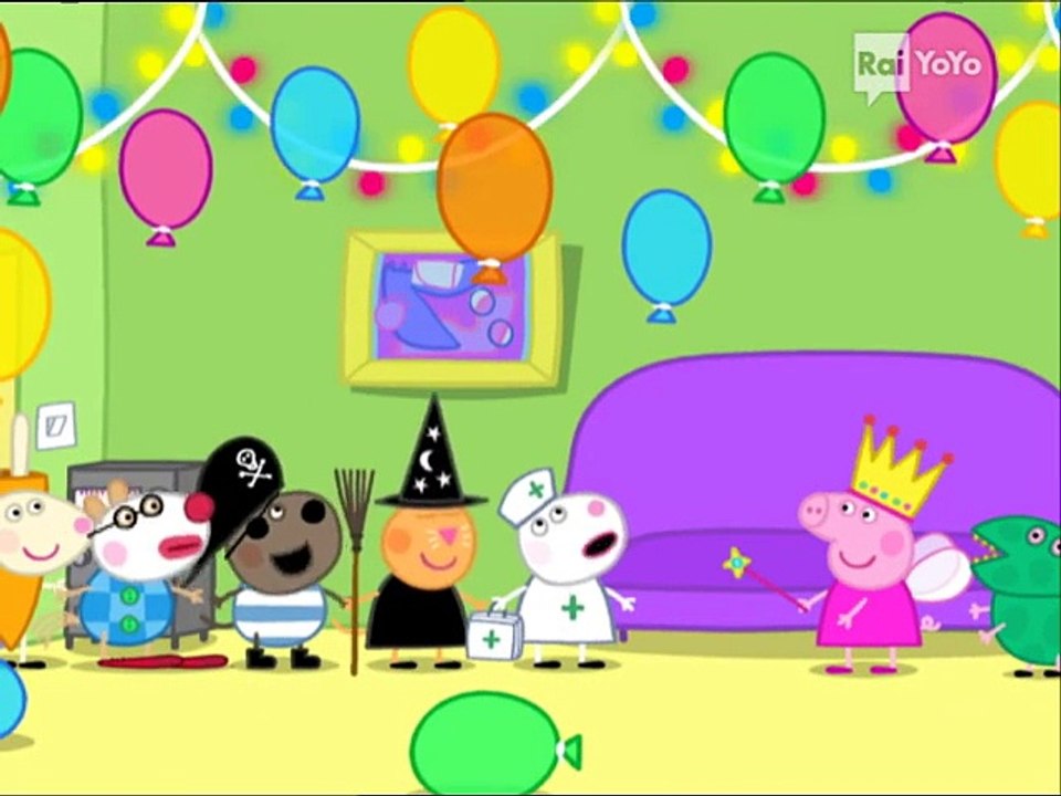 Peppa Pig En Español Peppa Pig Full Episodes Festa in maschera