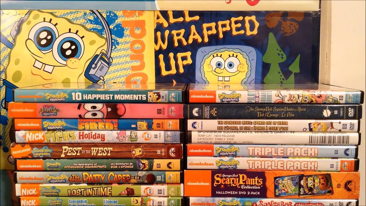 Spongebob Squarepants Dvd Collection Update 15 11 19 Dailymotion Video