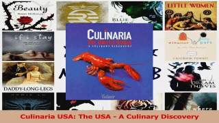 PDF Download  Culinaria USA The USA  A Culinary Discovery Download Online
