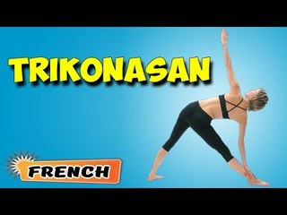 Trikonasana | Yoga pour les débutants complets | Yoga For Beauty & Tips | About Yoga in French
