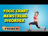Yoga Pour Troubles menstruels | Yoga For Menstrual Disorders | Yogic Chart in French