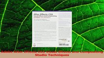 Read  Adobe After Effects CS5 Visual Effects and Compositing Studio Techniques PDF Online