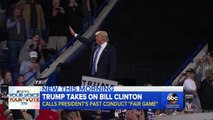 Donald Trump Suggests Similarities Between Bill Clinton And Bill Cosby