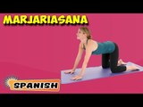 Marjariasana | Yoga para principiantes | Yoga For Young At Heart & Tips | About Yoga in Spanish