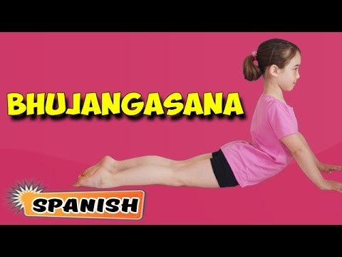 Bhujangasana | Yoga para principiantes | Yoga for Kids Obesity & Tips | About Yoga in Spanish