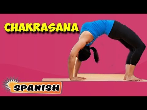 Chakrasana | Yoga para principiantes | Yoga For Stress Relief & Tips | About Yoga in Spanish