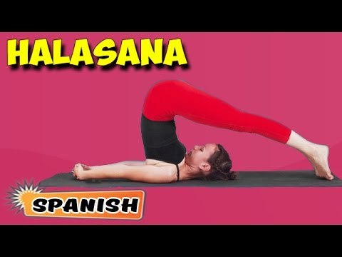 Halasana | Yoga para principiantes | Yoga For Stress Relief & Tips | About Yoga in Spanish