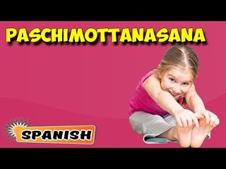 Paschimottanasana | Yoga para principiantes | Yoga For Kids Complete Fitness | About Yoga in Spanish