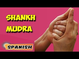 Shankh Mudra | Yoga para principiantes | Mudra PoseTo Rid of Throat Problem in Spanish