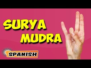 Surya Mudra | Yoga para principiantes | Yoga Mudra To Reduce Excess Fat in Spanish