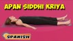 Apan Siddhi Kriya | Yoga para principiantes | Yoga For Menstrual Disorders | About Yoga in Spanish