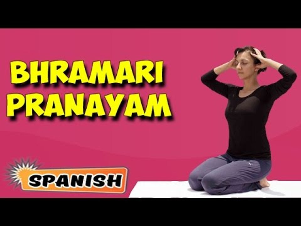 Bhramari Pranayama | Yoga para principiantes | Bee Breathing Technique of Yoga in Spanish