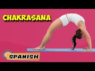 Chakrasana | Yoga para principiantes | Yoga For Menstrual Disorders & Tips | About Yoga in Spanish