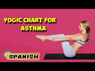 Yoga para el asma | Yoga for Asthma | Yogic Chart & Benefits of Asana in Spanish