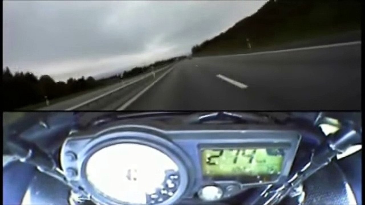 BEST of Ghostrider 666 (360 kmh on the Highway, Police chases & Stunts)