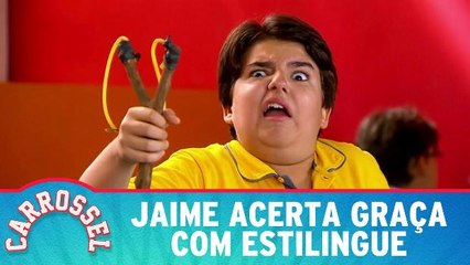 Jaime acerta Graça com estilingue