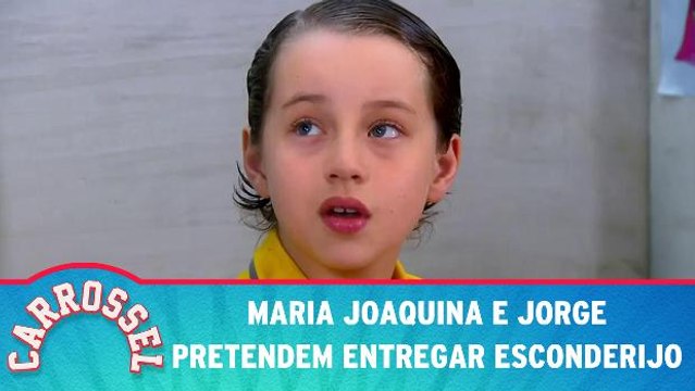 Maria Joaquina e Jorge pretendem entregar esconderijo