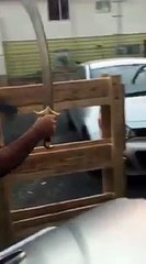 This Dude Decided To Cut A Watermelon With His Sword, Instant Regret