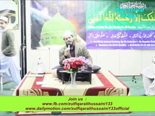 Zulfiqar Ali Hussaini 25 December 2015 At Nisbat-e-Mustafa ( SAWW ) Conference Birmingham Central Mosque UK Part 2