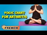 Yoga pour l'arthrite | Yoga For Arthritis | Yogic Chart & Benefits of Asana in French