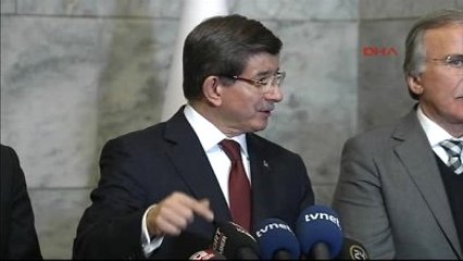Davutoğlu Anayasa ve İçtüzük Artık Meclis İçinde Yürütülmelidir 4