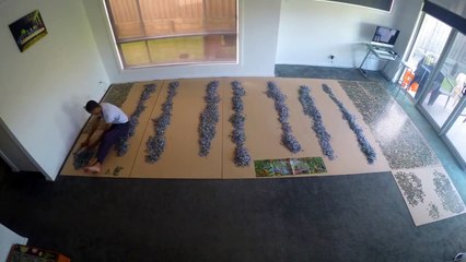 Il fini un puzzle de 33 600 pièces en "seulement" 9 mois