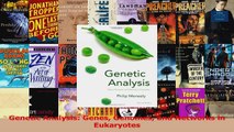 PDF Download  Genetic Analysis Genes Genomes and Networks in Eukaryotes Read Online