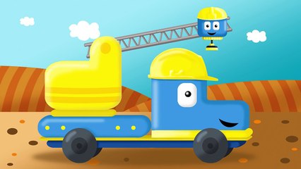 Locomotora - Tom & Matt los vehículos constructores | Juegos de construcción para niños