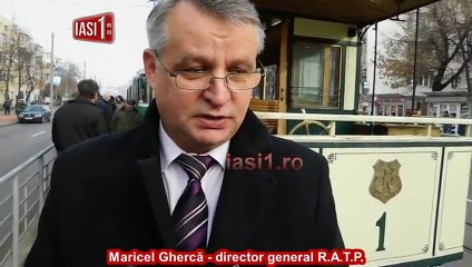 Dupa 20 de ani tramvaiele revin pe traseul Podul Ros - CUG
