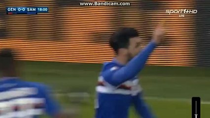 Roberto Soriano Goal 0:1 | Genoa vs Sampdoria 05.01.2016 HD